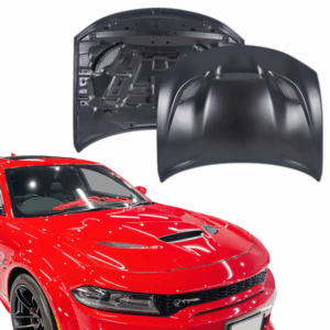 OEREP Steel SRT Hellcat 3-Scoop Hood > Dodge Charger 2015-2023