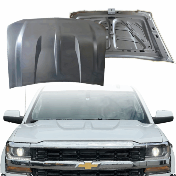 OEREP Steel 1500 Hood > Chevrolet Silverado 1500 2014-2019 - Image 6